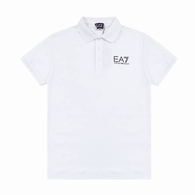 Armani Spring/Summer Lapel Polo Shirt New Style, Side Chest Embroidery, Customi