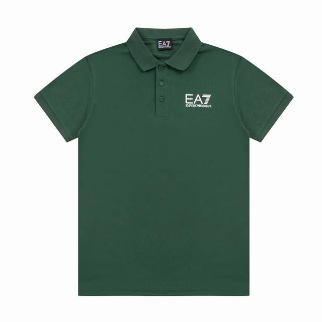 Armani Spring/Summer Lapel Polo Shirt New Style, Side Chest Embroidery, Customi
