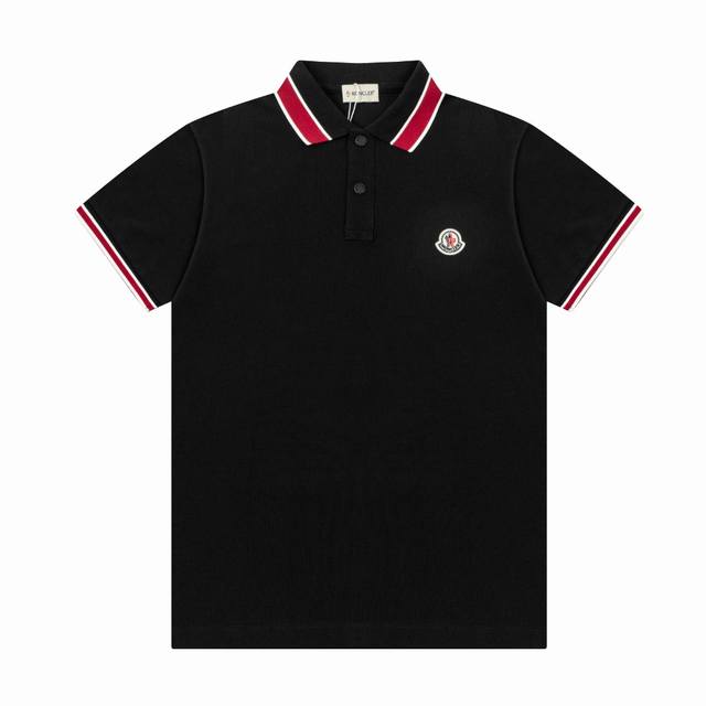 New arrival Moncler new arrival Polo shirt short sleeves custom made 220g pure