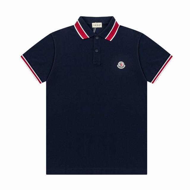New arrival Moncler new arrival Polo shirt short sleeves custom made 220g pure