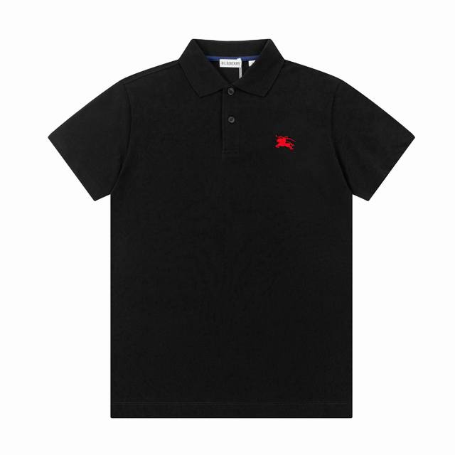 Bur Spring and Summer Lapel Polo Shirt New Classic Warhorse Color Embroidery Log
