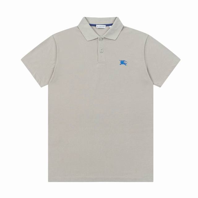 Bur Spring and Summer Lapel Polo Shirt New Classic Warhorse Color Embroidery Log