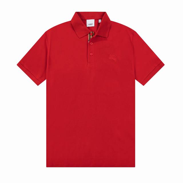 Bur Spring and Summer Lapel Polo Shirt New Classic Warhorse Embroidered Logo, Cu