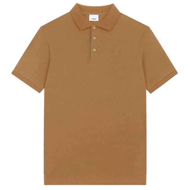 Bur Spring and summer lapel Polo shirt new classic small Tb letter Tajima embroi