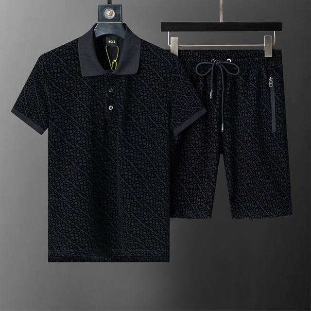Spring and summer official website synchronized new lapel short suit, full floc