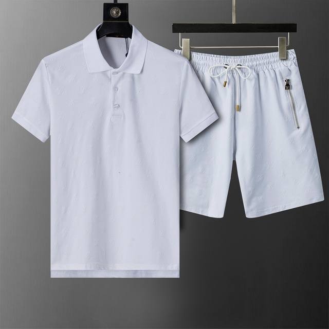 Spring and summer official website synchronized new lapel short suit, full floc