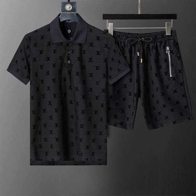 Spring and summer official website synchronized new lapel short suit, full floc