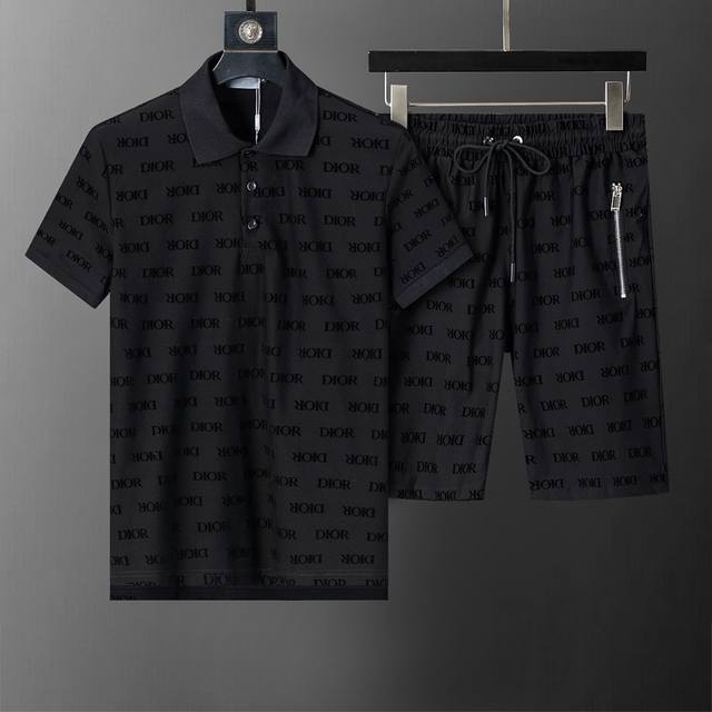 Spring and summer official website synchronized new lapel short suit, full floc