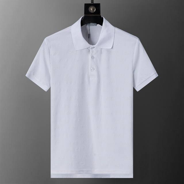 Spring and summer official website synchronized new lapel T-shirt Polo, merceri