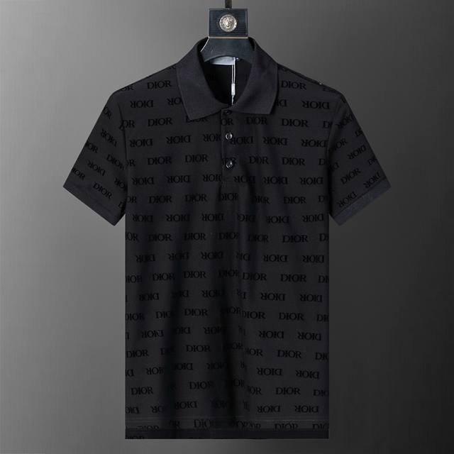 Spring and summer official website synchronized new lapel T-shirt Polo, merceri
