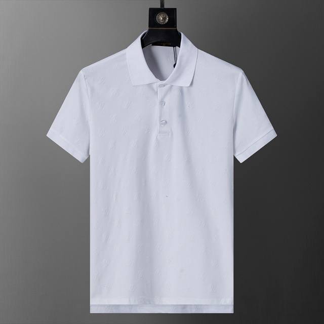 Spring and summer official website synchronized new lapel T-shirt Polo, merceri