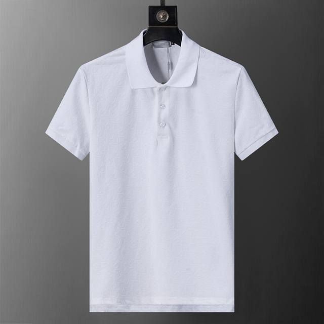 Spring and summer official website synchronized new lapel T-shirt Polo, merceri