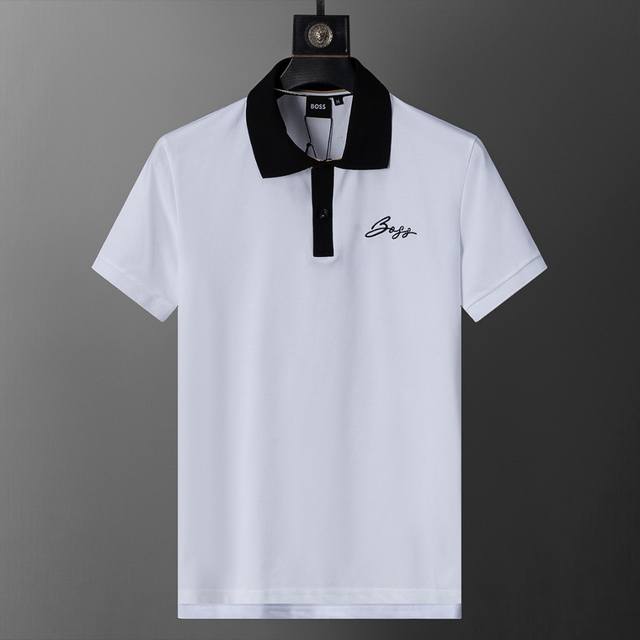 Spring and summer official website synchronized new lapel T-shirt Polo, merceri