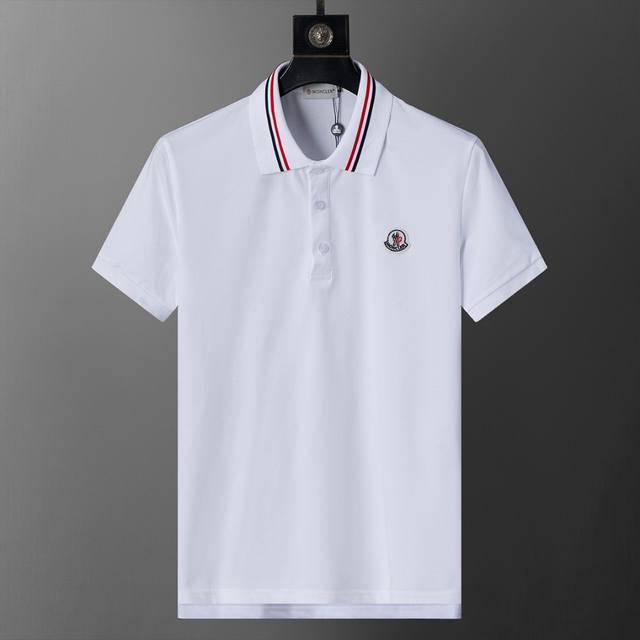 Spring and summer official website synchronized new lapel T-shirt Polo, merceri