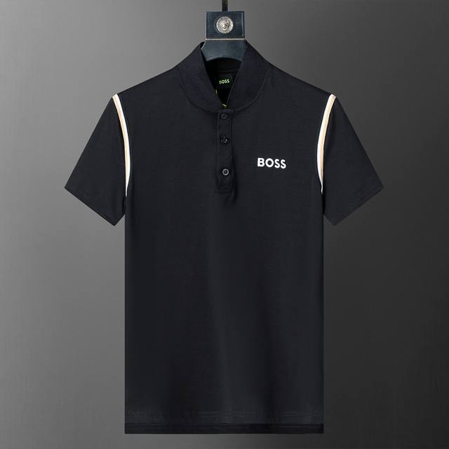 Spring and summer official website synchronized new lapel T-shirt Polo, double-