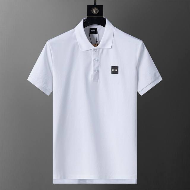 Spring and summer official website synchronized new lapel T-shirt Polo, merceri
