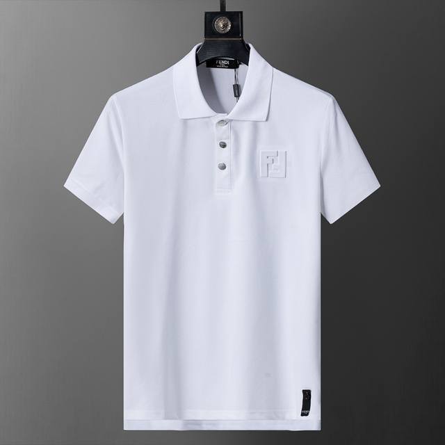 Spring and summer official website synchronized new lapel T-shirt Polo, merceri