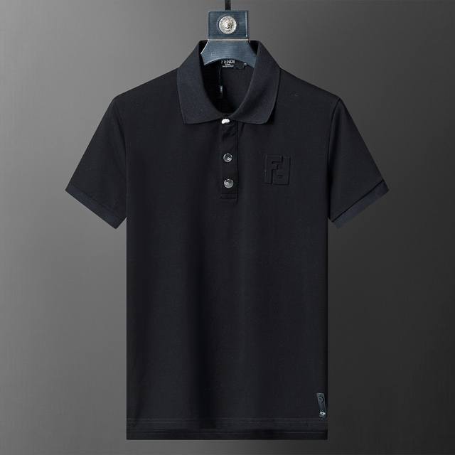 Spring and summer official website synchronized new lapel T-shirt Polo, merceri