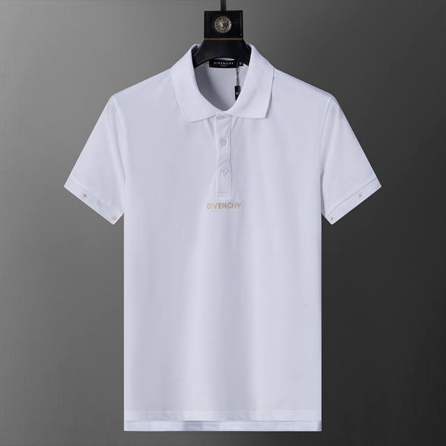 Spring and summer official website synchronized new lapel T-shirt Polo, merceri