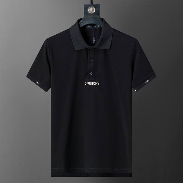Spring and summer official website synchronized new lapel T-shirt Polo, merceri