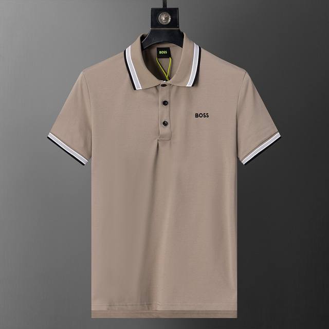 Spring and summer official website synchronized new lapel T-shirt Polo, merceri