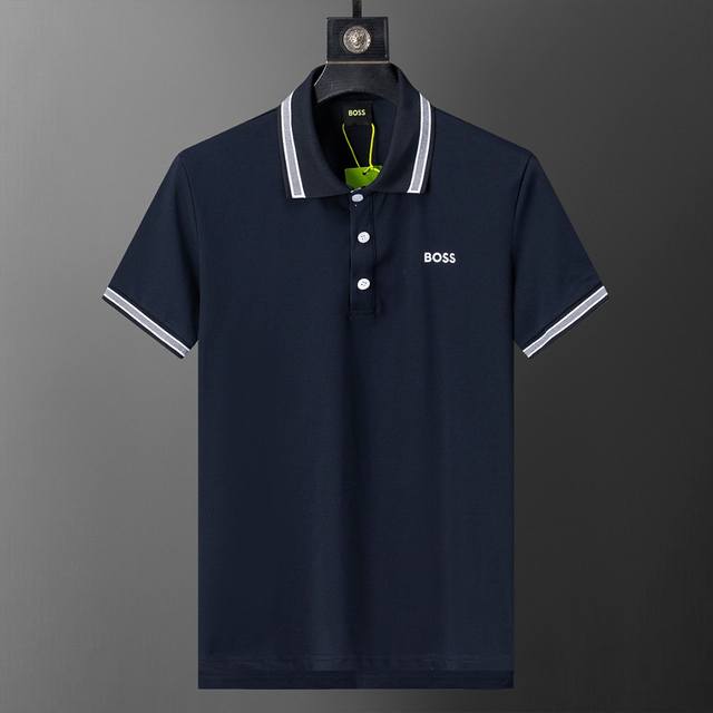 Spring and summer official website synchronized new lapel T-shirt Polo, merceri