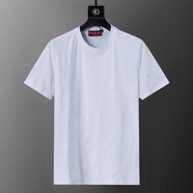 New T-shirt with flocking printing, exquisite workmanship, synchronized with th