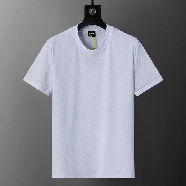 New T-shirt with flocking printing, exquisite workmanship, synchronized with th
