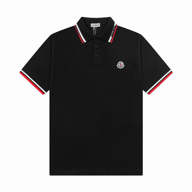 Brand: Moncler Fabric: original cotton pique fabric Weight: 230 Color: black, wh