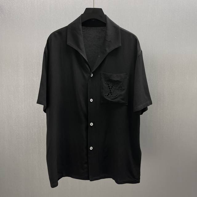 Lu Cotton, Linen, Silk Embroidered Summer Shirt Size: S-Xl This country shirt is