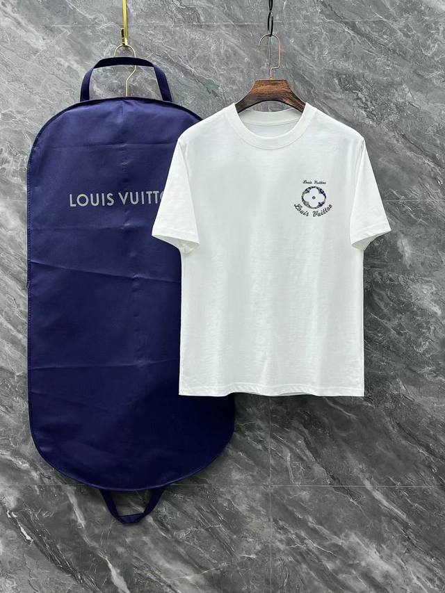 Louis Vuitton# 2025 Spring and Summer New Release, the latest short-sleeved roun