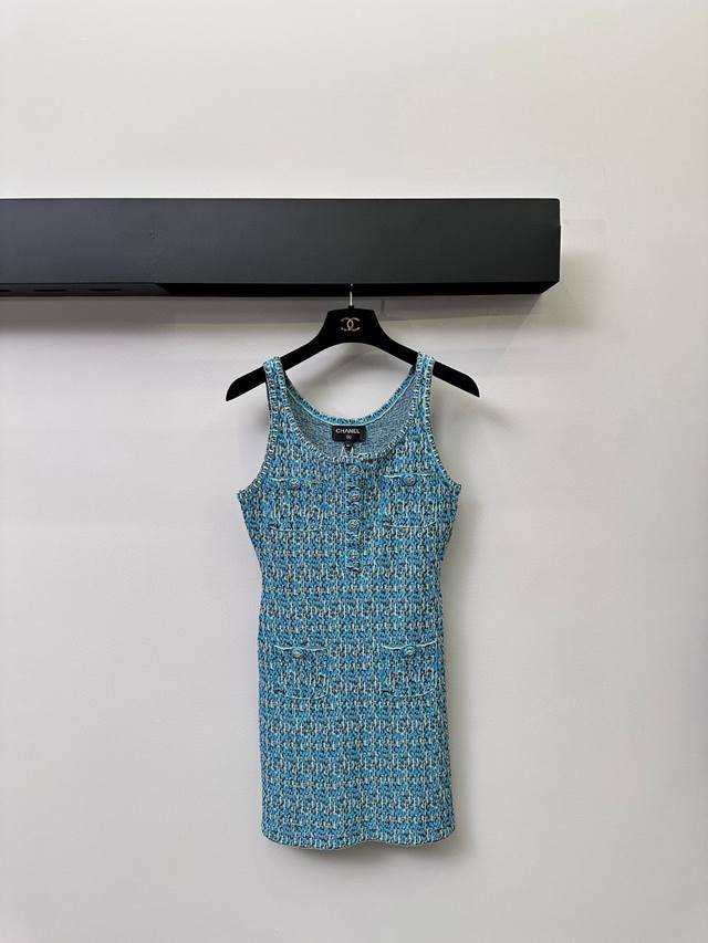 New arrival: Chane* Product name: Chanel slim dress Color: Blue Size: Chanel sl