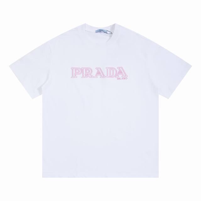 A603 Prada 2025 early spring new custom 270G double yarn pure cotton fabric has