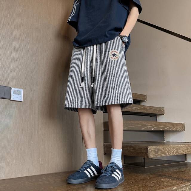 Converse summer counter new American woven striped shorts casual shorts 25Ss Con