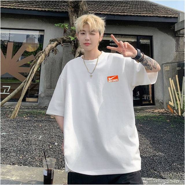 Nike Summer Overseas Edition Counter Limited "Just Do It" Orange Label Printed C