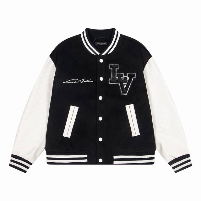 K473 Louis Vuitton 1V 25Ss Lv woolen hollow hot-drying rhinestone logo embroider