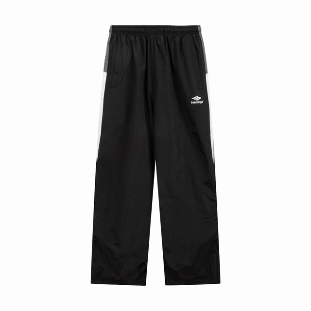 K353 Balenciaga Blcg 24Ss catwalk style 3B series embroidered black and gray spl