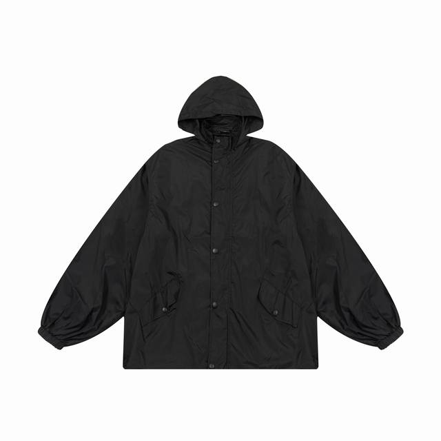 K339 Balenciaga Blcg 24Ss oversized jacket with detachable sleeves. Correct vers