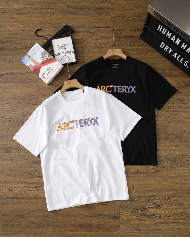 Arcteryx Arc'word Print American Vintage Crew Neck Short-Sleeve T-Shirt: Unlock