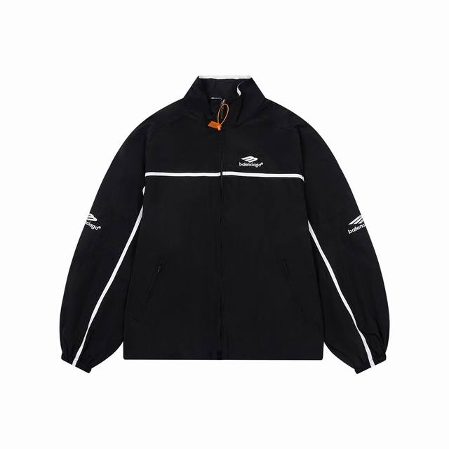 K243, the highest edition Balenciaga Blcg 3B jacket featuring white stripes and