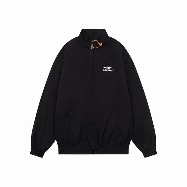 K237 The highest version of Balenciaga 24Ss runway style 3B embroidery in all-bl