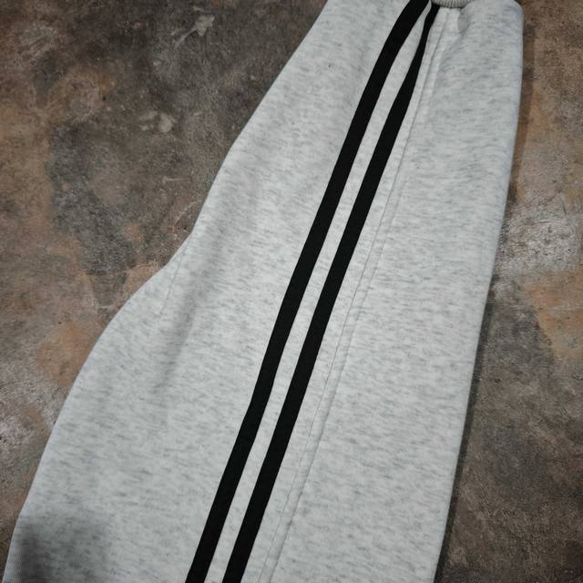 Striped Stitching Sweatshirt Set White Size Xxl Xxxl