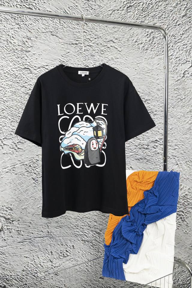 Loewe Spirited Away Faceless Men's T-shirt Short Sleeves Loewe Official Synchron
