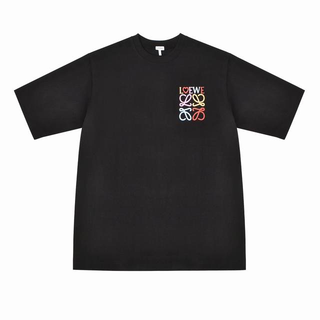Loew Colorful Mood Ss Spring/Summer short-sleeved T-shirt, new style. Front and