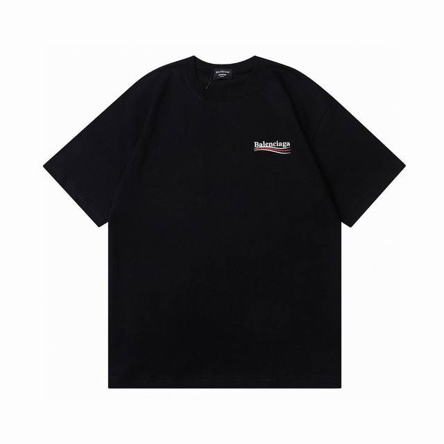 Balenciaga Cola Print Short Sleeve Fabric Made of 240G Paris-Specialized Double