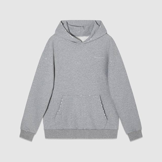 918D Unisex - Loose European Style 460g Terry Double-Strand Cotton Daquan Hooded