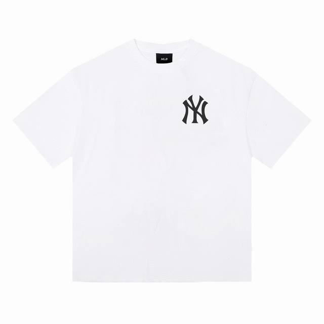 Mlb-Ny's new Starry Round Neck Short-Sleeved Unisex T-shirt is made from 230G do