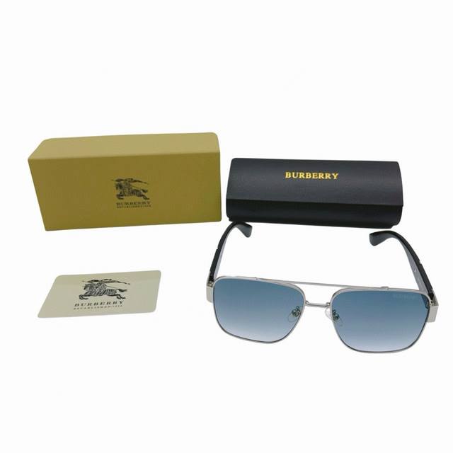 Burberry - Modern Urban Series Sunglasses - Asian Edition Men's Acetate Frame Su