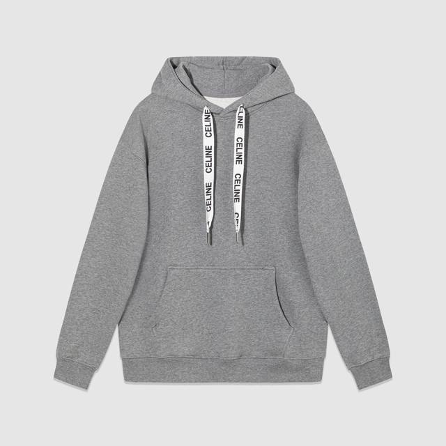 965Celine-High quality Celine classic hooded sweatshirt, made of customized 460G