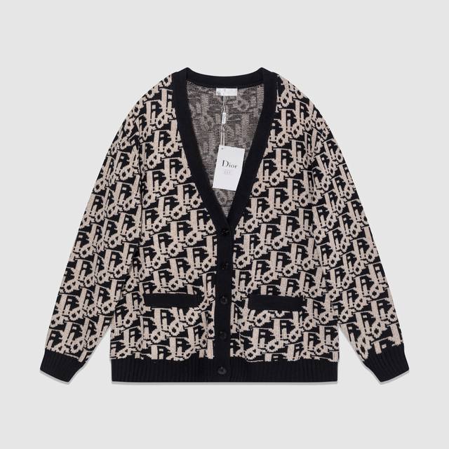 690D Unisex Style - Loose European-Style Wool Knitted Artist Sweater, French Ele